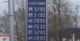 Цены на бензин РИА IrkutskMedia