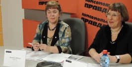 Иркутский астролог Людмила Шмидт и руководитель Иркутского центра астрологии Ольга Ильина  Тимур Балашов