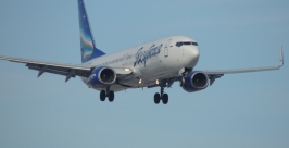 Боинг - 737 в Иркутском аэропорту IrkutskMedia
