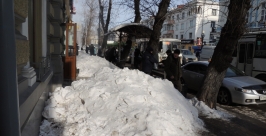 День борьбы с гололедом и сосульками объявила администрация Иркутска накануне снегопада Елена Овсянникова