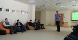 Креативный зал в библиотеке IrkutskMedia