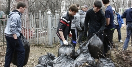 Уборка мусора Даниил Малышкин