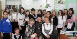 Читали собственные и стихи любимых поэтов на литературном вечере школьники Приангарья Пресс-служба организаторов вечера