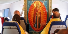 В небо над Иркутском поднялся спецрейс с иконой &quotБлагодатное небо&quot Мария Оленникова