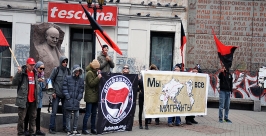 Митинг в защиту трудящихся мигрантов прошел в Иркутске Мария Оленникова