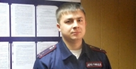 Старший лейтенант полиции службы Денис Молостов Пресс-служба ГУ МВД по Иркутской области