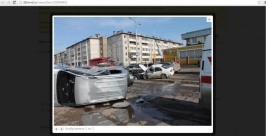 Три машины протаранил пьяный водитель в Ангарске Иркутской области скриншот с сайта ГУ МВД
