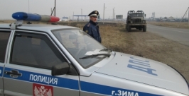 Движение для большегрузов ограничили в Зиминском районе Приангарья  Пресс-служба ГУ МВД по Иркутской области