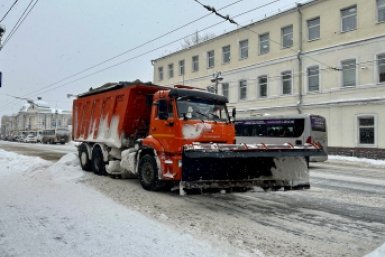Снегопад в Иркутске Юлия Ушакова, ИА IrkutskMedia
