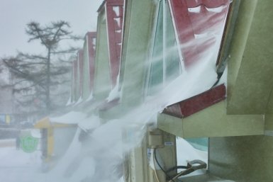 Снег и ветер в Иркутской области Дмитрий Осипчук, ИА PrimaMedia