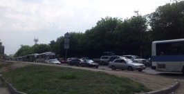 Пробка в центре Иркутска Овсянникова Елена, IrkutskMedia