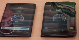 Speedtest скорости мобильного интернета МТС: в сети 3G слева, в сети 4G справа Елена Овсянникова, IrkutskMedia
