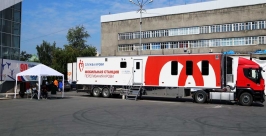 Всего доноры сдали 13 литров крови Мария Оленникова