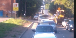 ДТП на Глазковском мосту парализовало движение в Свердловском округе Иркутска Хамидуллина Зоя, РИА IrkutskMedia
