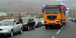 Транспорт пустили по новому путепроводу Оленникова Мария, IrkutskMedia