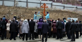 Первый камень храма Двенадцати апостолов заложили на Синюшиной горе в Иркутске Мария Оленникова, IrkutskMedia