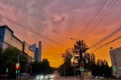Иркутск. Закат Юлия Ушакова, ИА IrkutskMedia