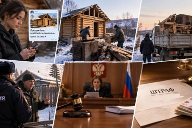 Девушку оштрафовали за продажу бани и печи перед Новым годом в Нижнеудинске Сгенерировано нейросетью
