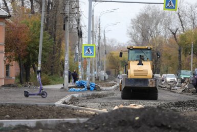 Подрядчик наращивает темп ремонта улицы Розы Люксембург в Иркутске администрация Иркутска