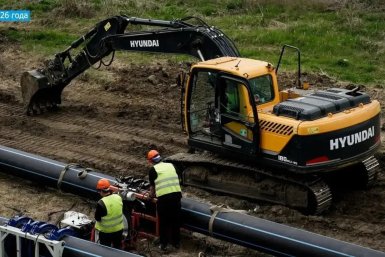 Ремонтные работы на магистральном водоводе в Саянске Пресс-служба администрации Саянска