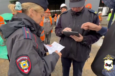 В Иркутске проверили мигрантов на стройках и в точках общепита МВД по Иркутской области
