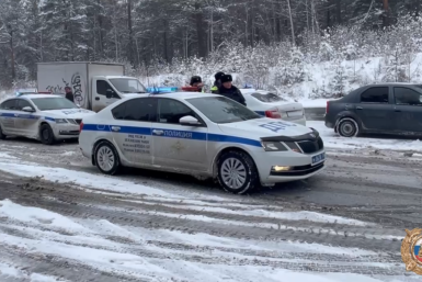 Движение транспорта восстановили на трассе &quotБайкал&quot в Шелеховском районе - есть заторы Госавтоинспекция по Иркутской области