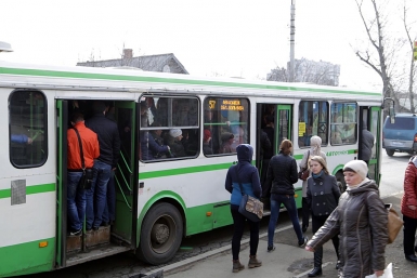Автобусный коллапс 3 апреля  Мария Оленникова, IrkutskMedia