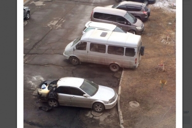 Волна пожаров в автомобилях &quotдокатилась&quot до Ангарска Иркутской области  Гречанюк Виталий, PrimaMedia