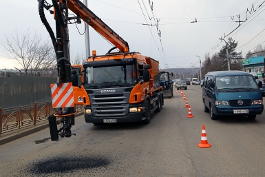 Мэр областного центра объявил о старте городской акции &quotОхота на ямы&quot  Мария Оленникова, IrkutskMedia