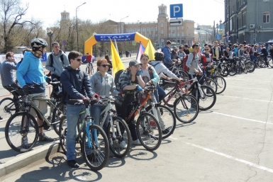 Велосезон официально стартовал в городе  Мария Селезнева, IrkutskMedia