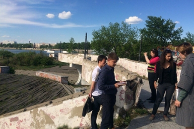 Танцевальную площадку на острове Юность в Иркутске приведет в порядок молодежная мэрия  Пресс-служба администрации Иркутска