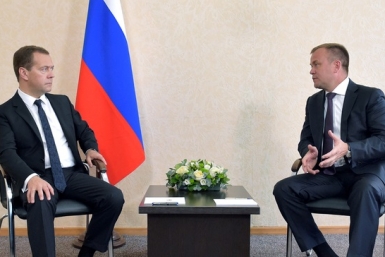 Дмитрий Медведев и Сергей Ерощенко Пресс-служба правительства РФ