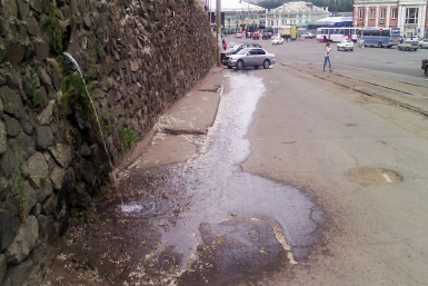 Слив грязной воды Мария Оленникова, IrkutskMedia