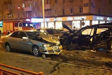 ДТП на Байкальской  фотография группы &quotВконтакте&quot ДТП 38RUS
