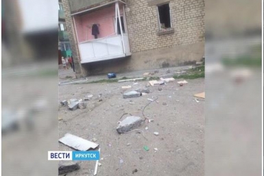 Водонагреватель взорвался в жилом многоквартирном доме в Слюдянке Иркутской области Скриншот с сайта vesti.irk.ru