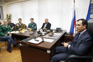 Встреча депутата с представителями студенческих отрядов Пресс-служба депутата Сергея Тена 