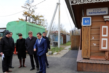 Оценка ремонтных работ на улице Напольной Мария Оленникова, IrkutskMedia