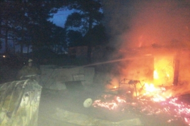 Мужчина заживо сгорел на пожаре в селе Сосновка в Иркутской области  Пресс-служба ГУ МЧС по Иркутской области