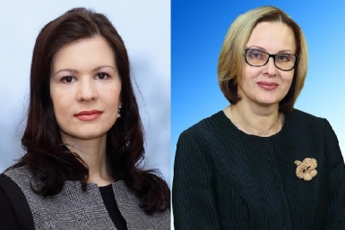 Наталья Воронцова (слева), Светлана Свиркина (справа) Пресс-служба правительства Иркутской области