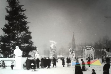 Новый год в Иркутске в 1950-е годы ОГАУК &quotИркутский областной кинофонд&quot