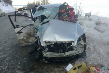 Двое человек погибли в ДТП на трассе М-55 в Иркутской области  Пресс-служба ГУ МВД по 