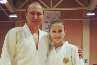 Владимир Путин и Ирина Долгова Фото со страницы Ирины Долговой в социальной сети Instagram