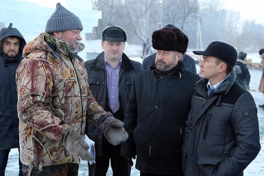 Мэр Иркутска проверил ход подготовки к празднованию Крещения Оленникова Мария, IrkutskMedia