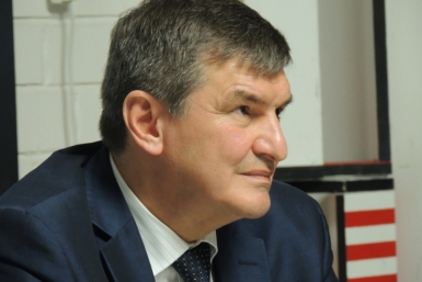 Председатель правительства Иркутской области Александр Битаров Максим Соловьев, IrkutskMedia