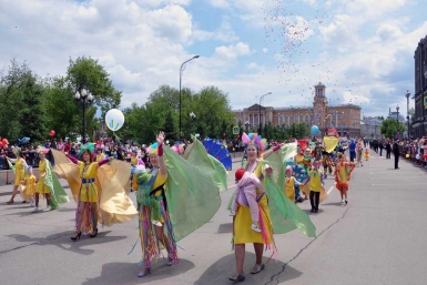 Костюмированное шествие Оленникова Мария, IrkutskMedia