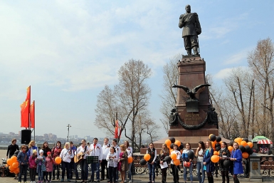 Песни военных лет Мария Оленникова, IrkutskMedia
