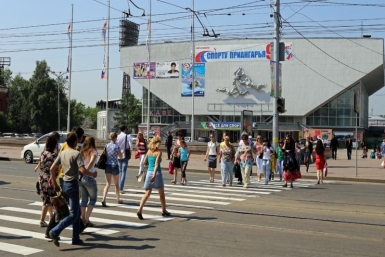 ИА IrkutskMedia выясняет мнение жителей Иркутска о безопасности пешеходных переходов  Оленникова Мария, IrkutskMedia