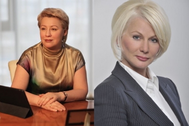 Марина Седых (слева) и Нина Чекотова (справа)  С официального сайта Законодательного собрания Иркутской области 