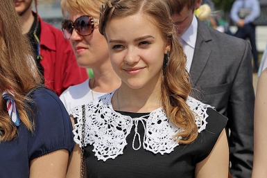 Выпускница Мария Оленникова, IrkutskMedia