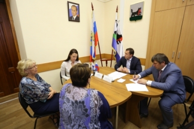 Мэр города Дмитрий Бердников провел прием граждан по личным вопросам Пресс-служба администрации Иркутска